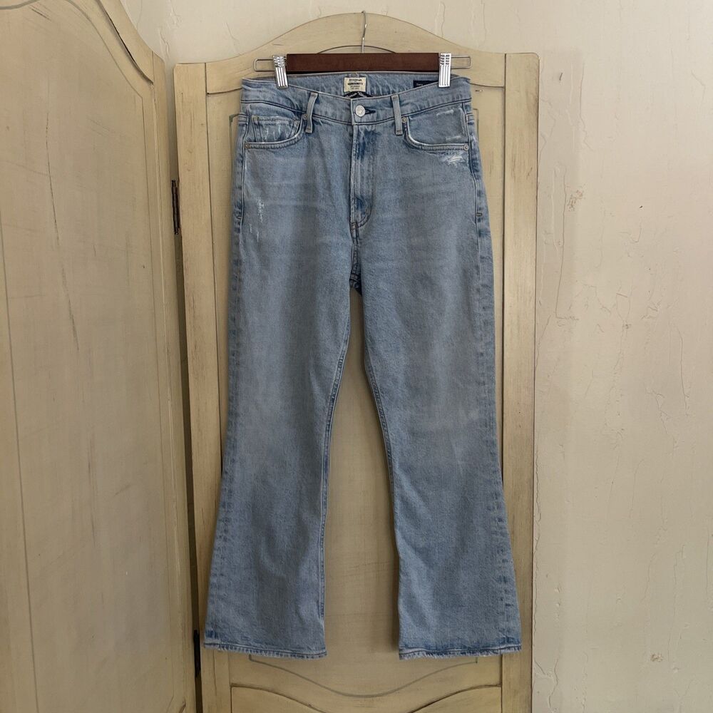 Citizens Of Humanity Jeans Womens 27 Waist Demy Cropped Flare Leg Light Wash